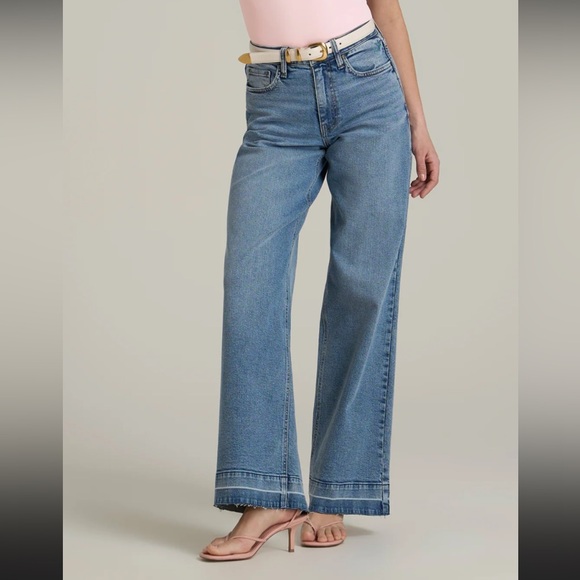 American Tall Denim - **TALL** American Tall LUNA High Rise Wide Leg Jean